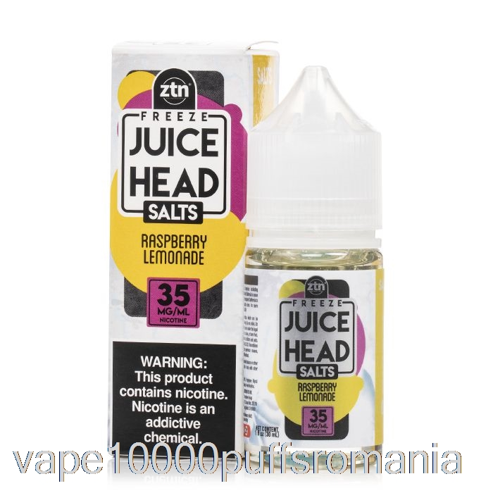 Vape Romania Freeze Limonada De Zmeura - Saruri De Cap De Suc - 30ml 35mg